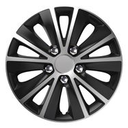 Wheel Cover Rapide NC 14" SILVER&BLACK with chrome nuts, Versaco