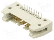 Connector: IDC; socket; male; PIN: 16; angled 90°; THT; 2.54mm; SEK HARTING