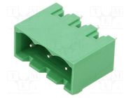 Pluggable terminal block; 5.08mm; ways: 3; straight; socket; male AMPHENOL ANYTEK