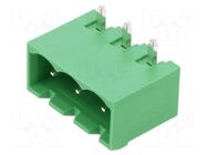 Connector: pluggable terminal block; socket; male; OQ; 20A; 300V AMPHENOL ANYTEK