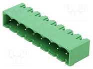 Pluggable terminal block; 5.08mm; ways: 8; straight; socket; male AMPHENOL ANYTEK