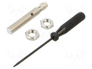 Sensor: capacitive; Range: 0.1÷1.5mm; OUT: PNP / NO; Usup: 10÷30VDC BALLUFF