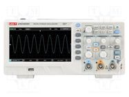 Oscilloscope: digital; Ch: 2; 100MHz; 1Gsps; 64kpts; 2n÷50s/div UNI-T