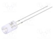 LED; 5mm; blue; blinking; 150÷220mcd; 120°; 3÷5V; Lens: transparent OPTOSUPPLY