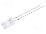 LED; blue; 5mm; blinking; 150÷220mcd; 120°; 3÷5VDC; Front: recessed OPTOSUPPLY