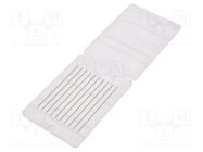 Tool: cleaning sticks; L: 70mm; 10pcs; Handle material: PVC; Ø: 3mm IDEAL-TEK