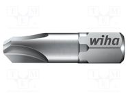 Screwdriver bit; Tri-Wing®; TW1; Overall len: 25mm; TORSION; ZOT WIHA