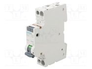 RCBO breaker; Inom: 16A; Ires: 30mA; Poles: 1+N; 230/400VAC; IP20 SIEMENS