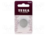 Battery: lithium; CR2430,coin; 3V; non-rechargeable; Ø24x3mm TESLA BATTERIES