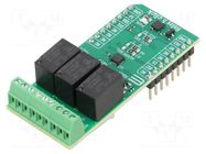 Click board; prototype board; Comp: J1031C3VDC.15S; relay MIKROE