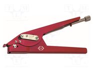 Tool: for crimping; cable ties; Material: plastic; 2.4÷4.7mm C.K