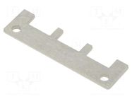 Docking frame; for panel mounting; Powerpole® PP75; No.of mod: 4 ANDERSON POWER PRODUCTS