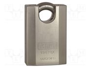 Padlock; shackle; steel; A: 70mm; C: 20mm; Equipment: key x2 KASP