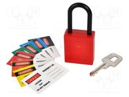 Padlock; shackle; Application: system lockout; 6mm KASP