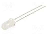 LED; green; 5mm; 250mcd; 20°; Front: convex; 2.2÷2.6VDC; -40÷85°C LUMEX