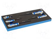 Kit: screwdrivers; Phillips; PH0,PH1,PH2,PH3; in a foam tray IRIMO