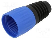 Strain relief; blue; 3.5÷8mm; RAMP CLIFF