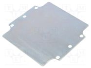 Mounting plate; steel RAYCHEM RPG