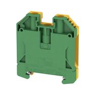 PE terminal, Screw connection, 16 mm², 1000 V, Number of connections: 2, Number of levels: 1, Green/yellow Weidmuller