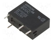 Relay: electromagnetic; SPST-NO; Ucoil: 9VDC; 5A; 5A/250VAC; G6D OMRON Electronic Components