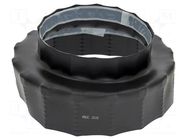 Heat shrink boot; 335/236mm; black; No.of term: 1 RADPOL