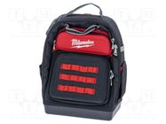 Backpack; 457x518x240mm; Kind of container: tool case Milwaukee