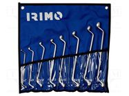 Wrenches set; box; 8pcs. IRIMO