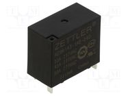 Relay: electromagnetic power; SPST-NO; Ucoil: 24VDC; 50A; PCB; 1.6W ZETTLER