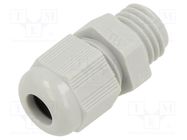 Cable gland; M12; 1.5; IP68; polyamide; grey SCHNEIDER ELECTRIC