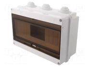 Enclosure: for modular components; IP40; white; No.of mod: 12 JONEX