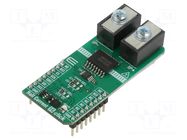 Click board; prototype board; Comp: ACS37002; ammeter MIKROE