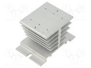 Heatsink: extruded; H; aluminium; L: 80mm; W: 50mm; H: 50mm; aluminium RELPOL