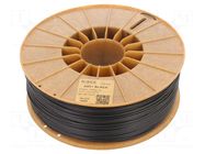 Filament: ABS+; 1.75mm; black; 230÷270°C; 1kg; Table temp: 80÷110°C ROSA 3D