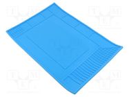 Soldering mat; 297x210mm; silicone; Resistance to: temperature SOLDER PEAK