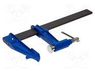 Parallel clamp; with thumbwheel; Grip capac: max.400mm; D: 120mm IRIMO