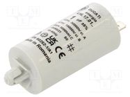 Capacitor: polypropylene; motors, run; 1uF; 425VAC; Ø28x55mm; ±5% DUCATI ENERGIA