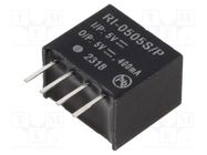 Converter: DC/DC; 2W; Uin: 4.5÷5.5V; Uout: 5VDC; Iout: 400mA; SIP4; RI 