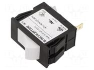 Circuit breaker; 4A; Poles: 1; SNAP-IN; TA45 2P; MCB SCHURTER