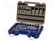 Wrenches set; 12-angles,6-angles,socket spanner; 101pcs. IRIMO