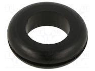 Grommet; Ømount.hole: 22.23mm; Øhole: 15.88mm; rubber 