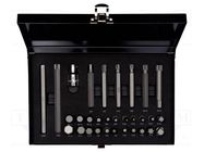 Kit: screwdriver bits; hex key,square,spline (12-angles),Torx® IRIMO