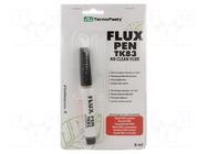 Flux: rosin based; No Clean; liquid; pen; 8ml; 860mg/cm3@20°C AG TERMOPASTY