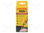 Cyanoacrylate adhesive; colourless; gel; syringe; LOCTITE 3090 LOCTITE