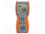 Meter: short circuit loop impedance; LCD; VAC: 0÷500V SONEL