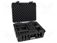 Hard carrying case; black; plastic SONEL