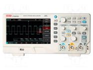 Oscilloscope: digital; Ch: 2; 70MHz; 500Msps; 64kpts; 2n÷50s/div UNI-T