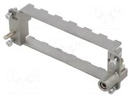 Frame for modules; size 24B; Han-Modular®; Modules: 6; 104x27mm HARTING