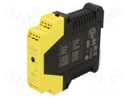 Module: safety relay; 24VDC; for DIN rail mounting; SR SELECT REER