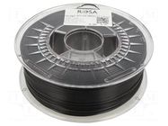 Filament: PC/PBT; 1.75mm; black; 240÷260°C; 1kg ROSA 3D