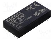 Converter: DC/DC; 40W; Uin: 36÷160V; Uout: 24VDC; Iout: 1666mA; 2"x1" RECOM